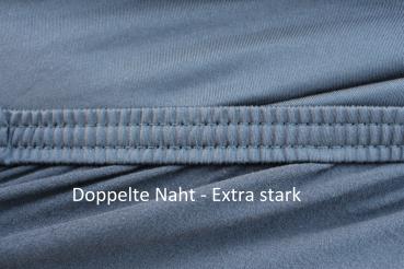 Rundum doppelte Sicherheitsnaht für perfekte Passform